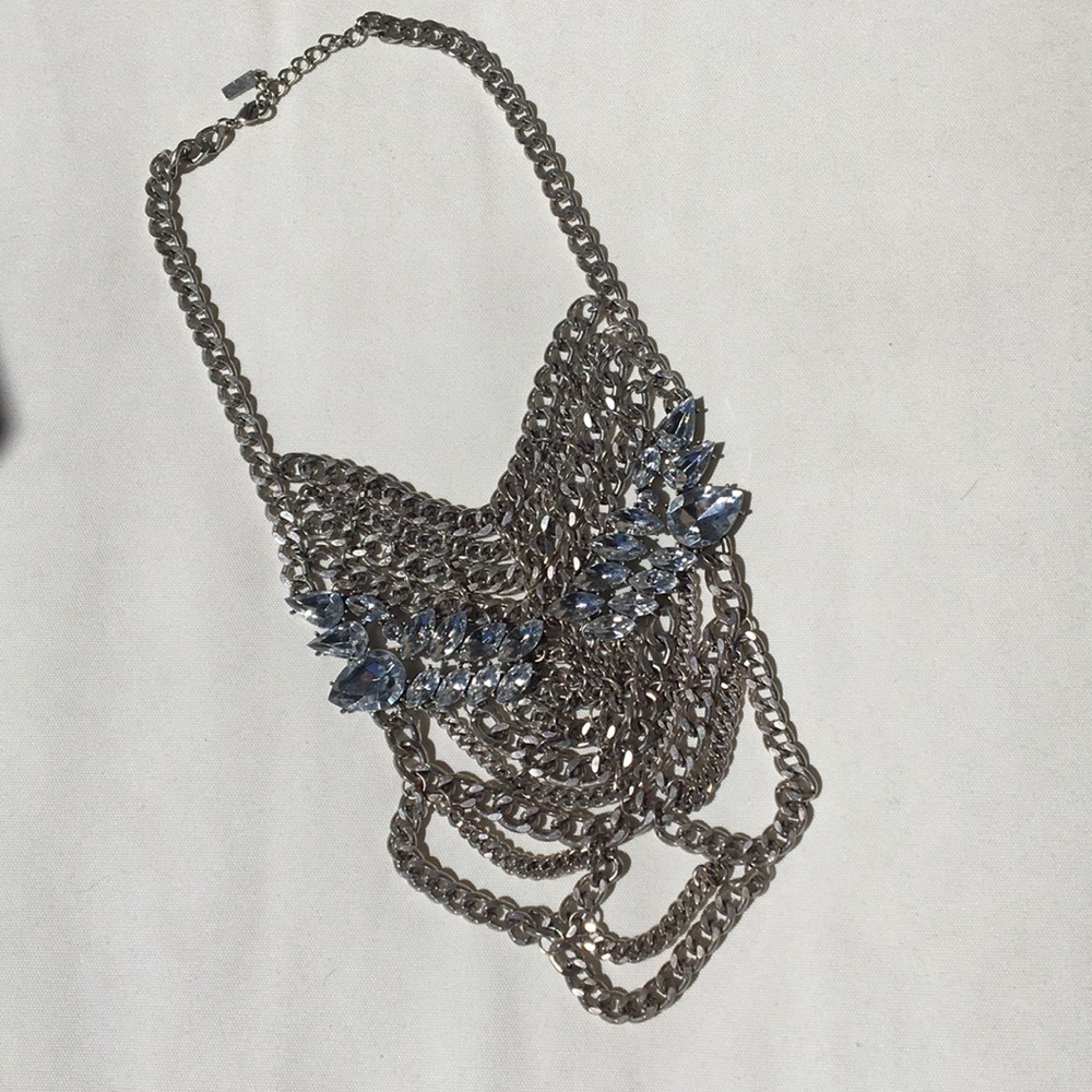 Baublebar Silver Statement Necklace - image 4
